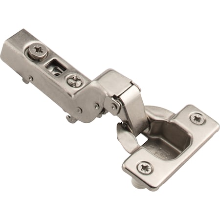 110° Heavy Duty Inset Cam Adjustable Soft-close Hinge With Press-in 8 Mm Dowels